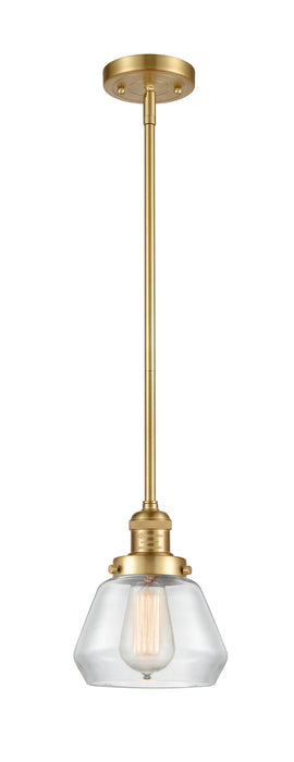 Innovations - 201S-SG-G172 - One Light Mini Pendant - Franklin Restoration - Satin Gold