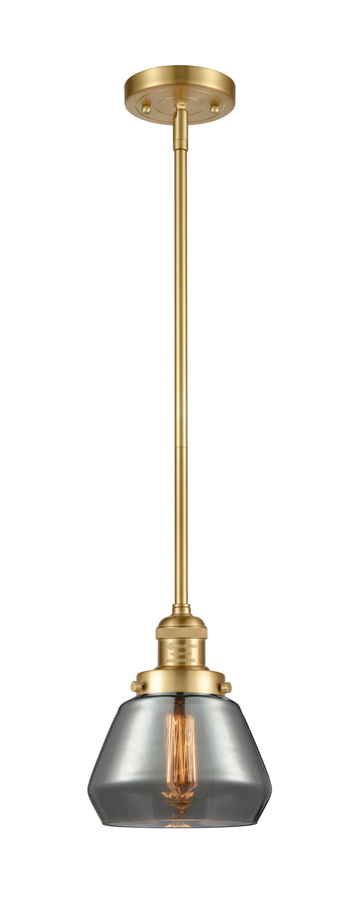 Innovations - 201S-SG-G173 - One Light Mini Pendant - Franklin Restoration - Satin Gold