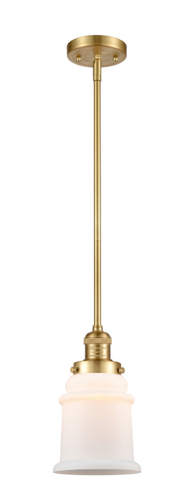 Innovations - 201S-SG-G181 - One Light Mini Pendant - Franklin Restoration - Satin Gold