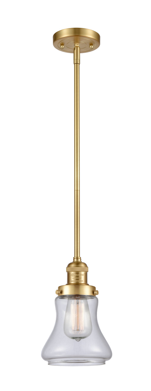 Innovations - 201S-SG-G192 - One Light Mini Pendant - Franklin Restoration - Satin Gold