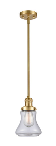 Franklin Restoration One Light Mini Pendant Satin Gold