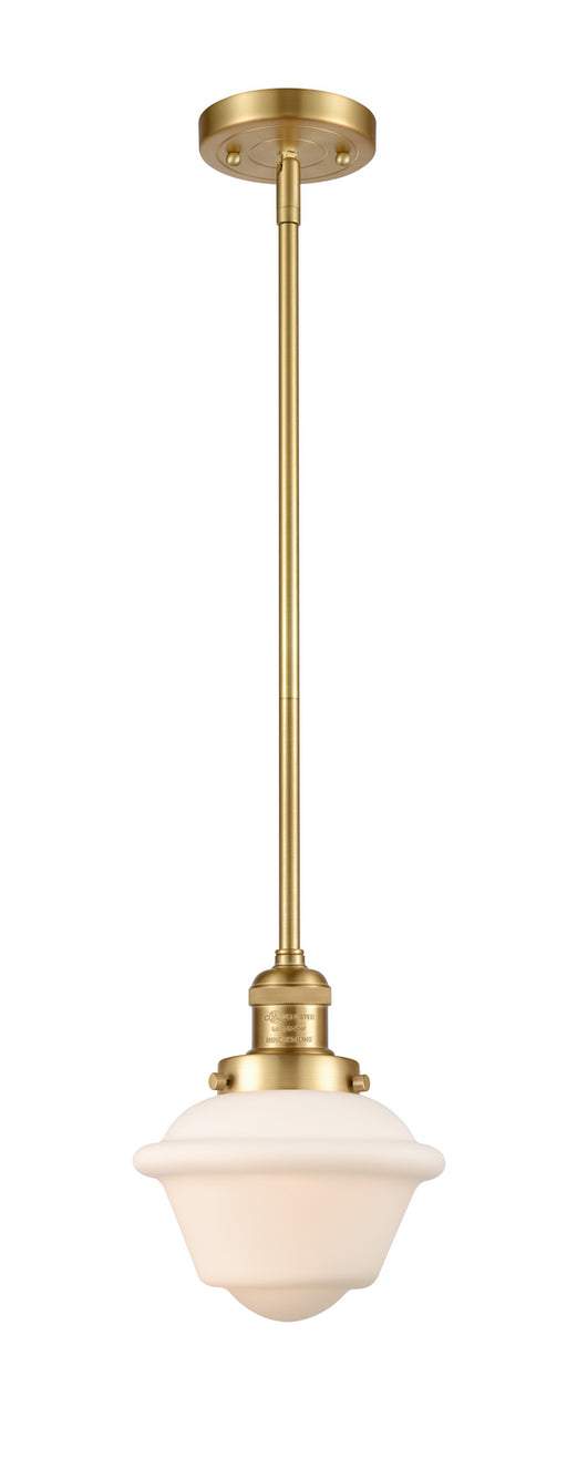 Innovations - 201S-SG-G531 - One Light Mini Pendant - Franklin Restoration - Satin Gold