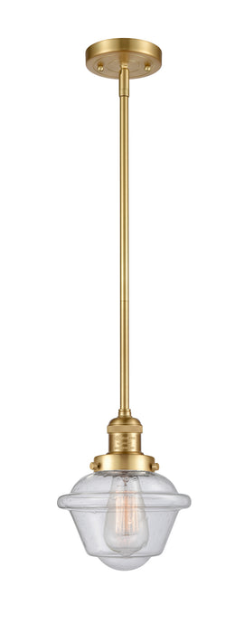 Innovations - 201S-SG-G534 - One Light Mini Pendant - Franklin Restoration - Satin Gold