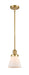 Innovations - 201S-SG-G61 - One Light Mini Pendant - Franklin Restoration - Satin Gold