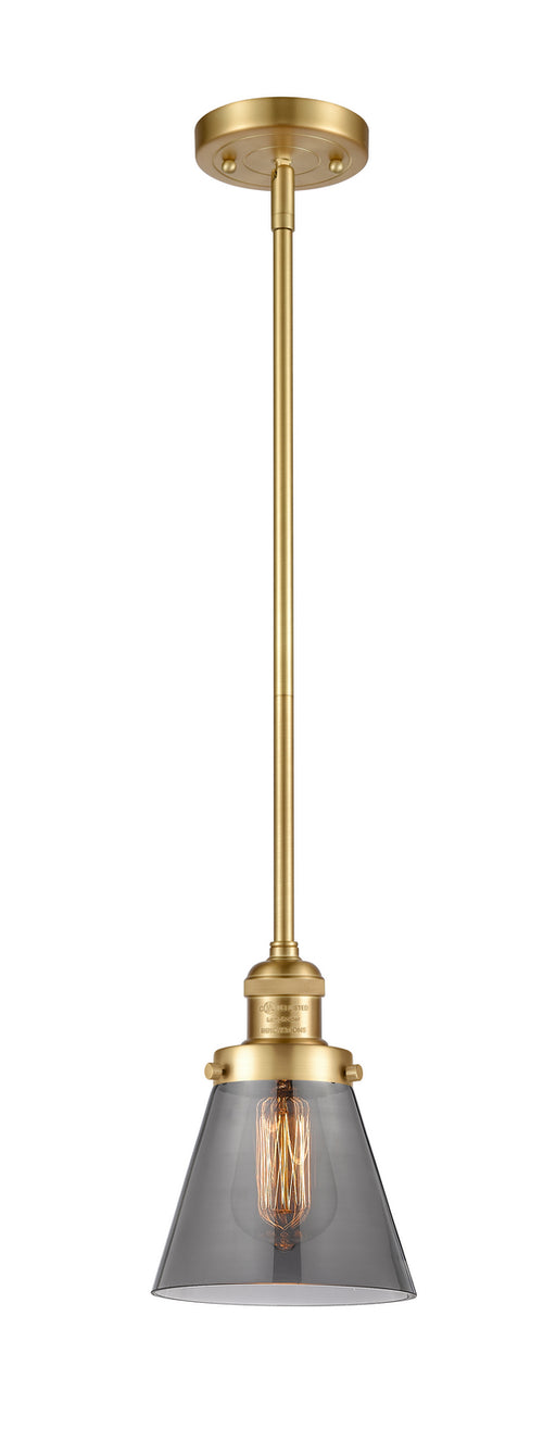 Innovations - 201S-SG-G63 - One Light Mini Pendant - Franklin Restoration - Satin Gold
