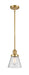 Innovations - 201S-SG-G64 - One Light Mini Pendant - Franklin Restoration - Satin Gold