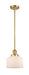 Innovations - 201S-SG-G71 - One Light Mini Pendant - Franklin Restoration - Satin Gold
