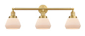 Innovations - 205-SG-G171 - Three Light Bath Vanity - Franklin Restoration - Satin Gold