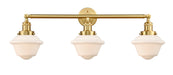 Innovations - 205-SG-G531 - Three Light Bath Vanity - Franklin Restoration - Satin Gold