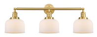 Innovations - 205-SG-G71 - Three Light Bath Vanity - Franklin Restoration - Satin Gold