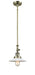 Innovations - 206-AB-G1 - One Light Mini Pendant - Franklin Restoration - Antique Brass
