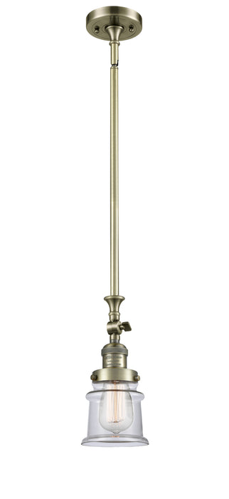 Innovations - 206-AB-G182S - One Light Mini Pendant - Franklin Restoration - Antique Brass