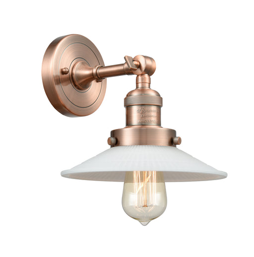 Innovations - 203-AC-G1 - One Light Wall Sconce - Franklin Restoration - Antique Copper