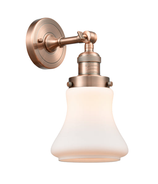 Innovations - 203-AC-G191 - One Light Wall Sconce - Franklin Restoration - Antique Copper