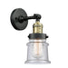 Innovations - 203-BAB-G184S - One Light Wall Sconce - Franklin Restoration - Black Antique Brass