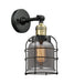 Innovations - 203-BAB-G53-CE - One Light Wall Sconce - Franklin Restoration - Black Antique Brass