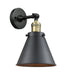 Innovations - 203-BAB-M13-BK - One Light Wall Sconce - Franklin Restoration - Black Antique Brass