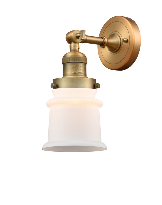Innovations - 203-BB-G181S - One Light Wall Sconce - Franklin Restoration - Brushed Brass