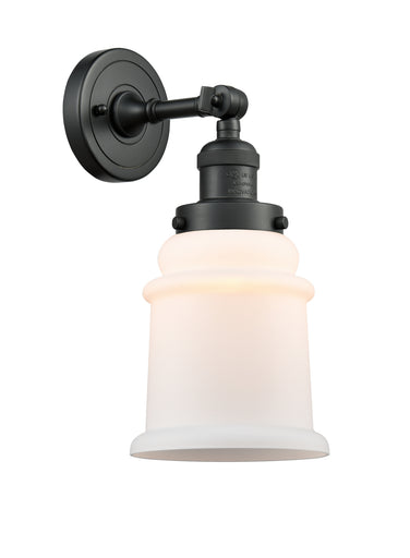 Franklin Restoration One Light Wall Sconce Matte Black