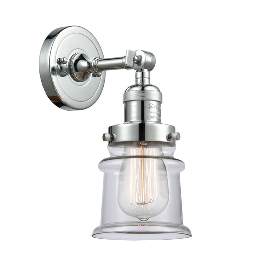 Innovations - 203-PC-G182S - One Light Wall Sconce - Franklin Restoration - Polished Chrome