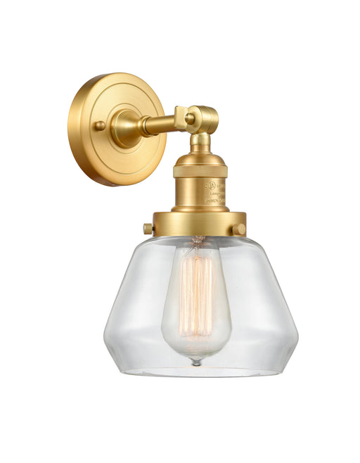 Innovations - 203-SG-G172 - One Light Wall Sconce - Franklin Restoration - Satin Gold