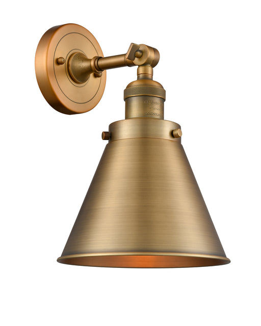 Innovations - 203-BB-M13-BB-LED - LED Wall Sconce - Franklin Restoration - Brushed Brass