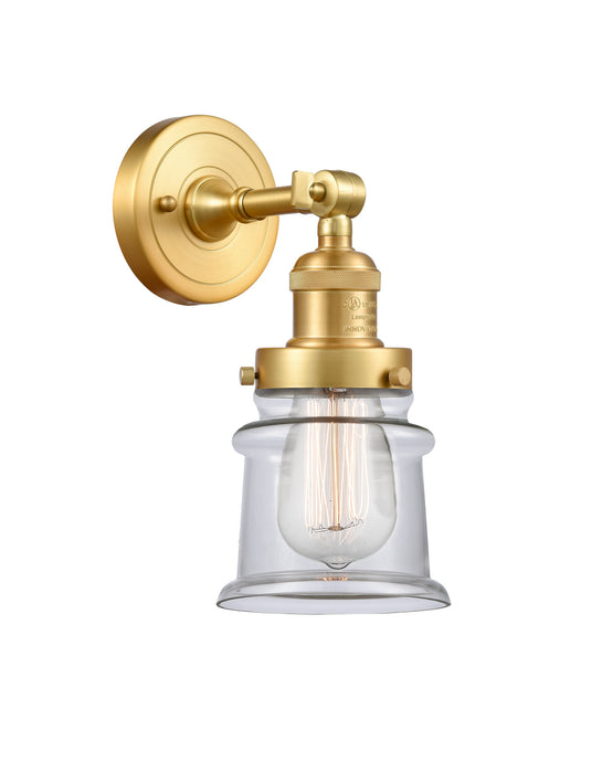 Innovations - 203-SG-G182S - One Light Wall Sconce - Franklin Restoration - Satin Gold