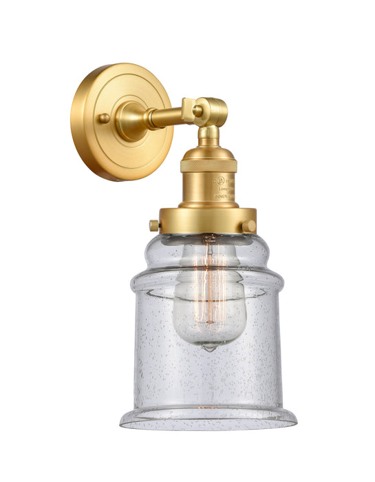 Innovations - 203-SG-G184 - One Light Wall Sconce - Franklin Restoration - Satin Gold