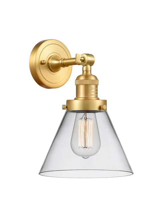 Innovations - 203-SG-G42 - One Light Wall Sconce - Franklin Restoration - Satin Gold