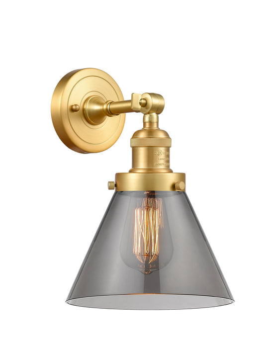 Innovations - 203-SG-G43 - One Light Wall Sconce - Franklin Restoration - Satin Gold