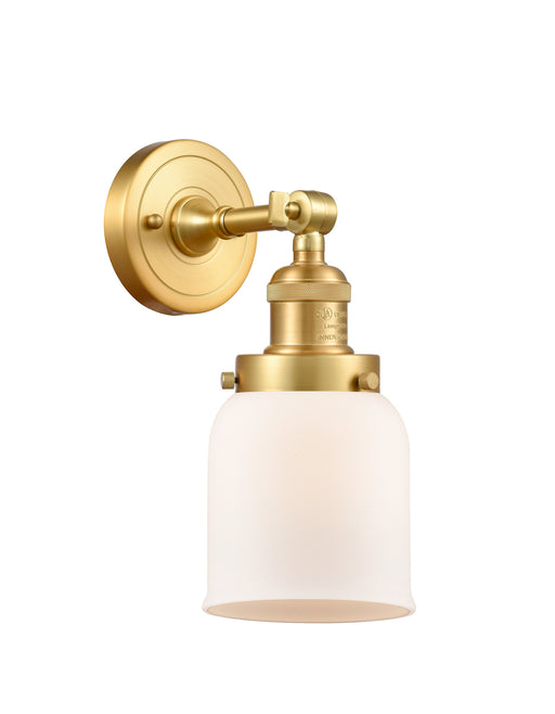 Innovations - 203-SG-G51 - One Light Wall Sconce - Franklin Restoration - Satin Gold