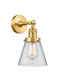 Innovations - 203-SG-G62 - One Light Wall Sconce - Franklin Restoration - Satin Gold