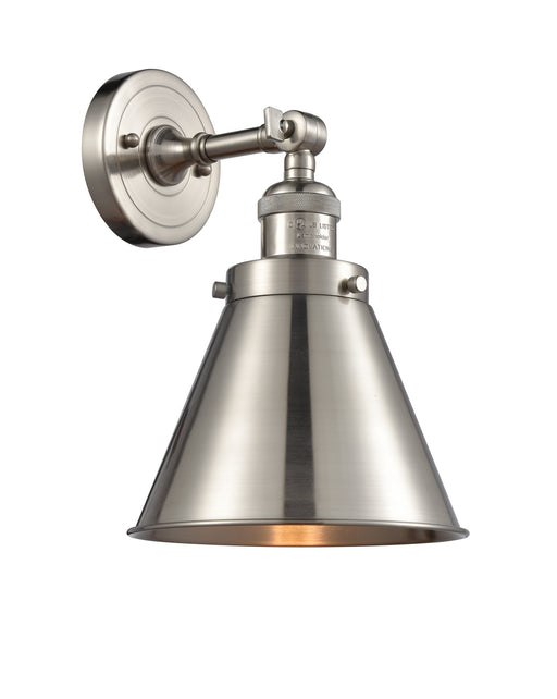 Innovations - 203-SN-M13-SN-LED - LED Wall Sconce - Franklin Restoration - Brushed Satin Nickel