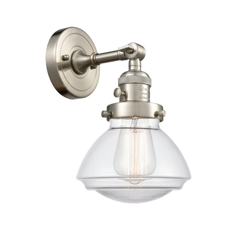 Innovations - 203SW-SN-G322 - One Light Wall Sconce - Franklin Restoration - Brushed Satin Nickel