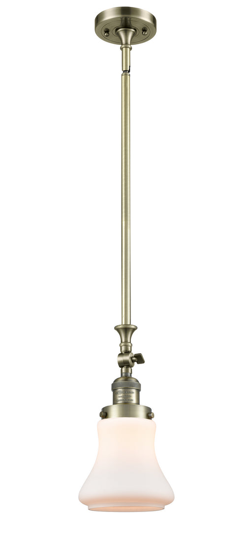 Innovations - 206-AB-G191 - One Light Mini Pendant - Franklin Restoration - Antique Brass
