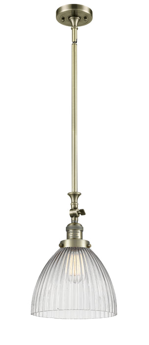 Innovations - 206-AB-G222 - One Light Mini Pendant - Franklin Restoration - Antique Brass