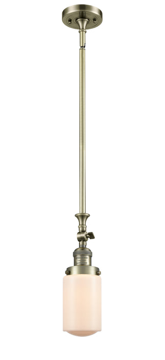 Innovations - 206-AB-G311 - One Light Mini Pendant - Franklin Restoration - Antique Brass