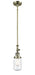 Innovations - 206-AB-G314 - One Light Mini Pendant - Franklin Restoration - Antique Brass
