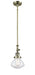 Innovations - 206-AB-G324 - One Light Mini Pendant - Franklin Restoration - Antique Brass