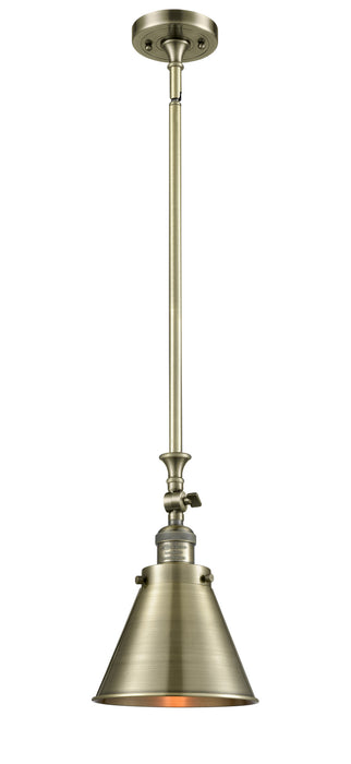 Innovations - 206-AB-M13-AB - One Light Mini Pendant - Franklin Restoration - Antique Brass
