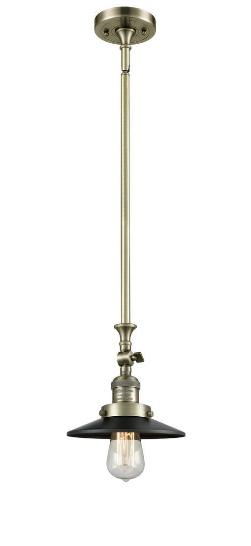 Innovations - 206-AB-M6 - One Light Mini Pendant - Franklin Restoration - Antique Brass