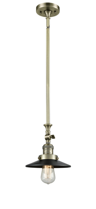 Innovations - 206-AB-M6-LED - LED Mini Pendant - Franklin Restoration - Antique Brass