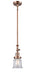 Innovations - 206-AC-G182S-LED - LED Mini Pendant - Franklin Restoration - Antique Copper