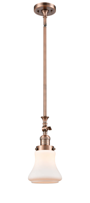 Innovations - 206-AC-G191-LED - LED Mini Pendant - Franklin Restoration - Antique Copper
