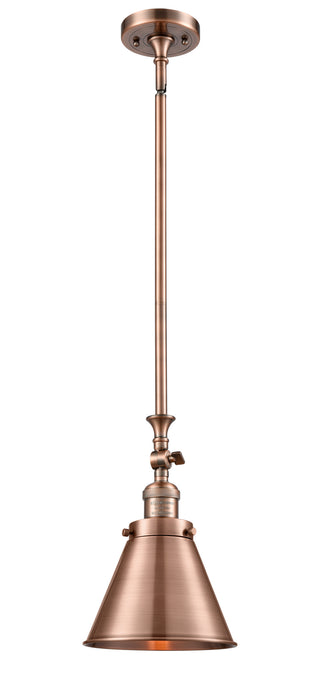 Innovations - 206-AC-M13-AC - One Light Mini Pendant - Franklin Restoration - Antique Copper