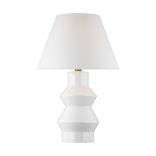 Generation Lighting - CT1041ARCBBS1 - One Light Table Lamp - Abaco - Arctic White
