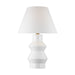 Generation Lighting - CT1041ARCBBS1 - One Light Table Lamp - Abaco - Arctic White