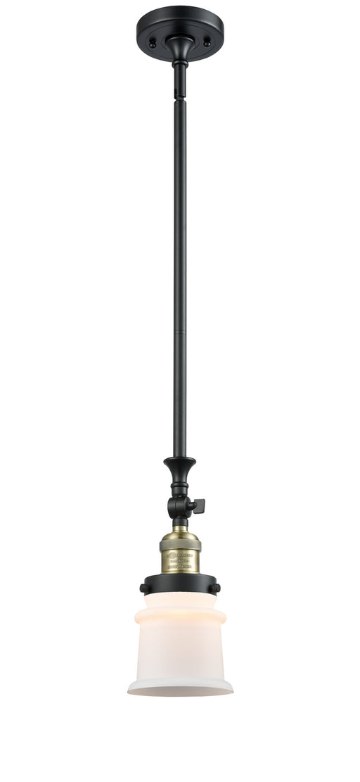 Innovations - 206-BAB-G181S - One Light Mini Pendant - Franklin Restoration - Black Antique Brass