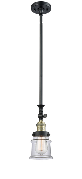 Innovations - 206-BAB-G182S - One Light Mini Pendant - Franklin Restoration - Black Antique Brass