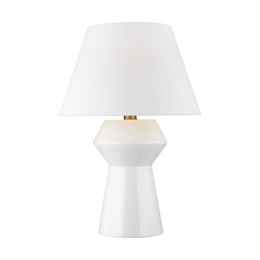 Generation Lighting - CT1061ARCBBS1 - One Light Table Lamp - Abaco - Arctic White